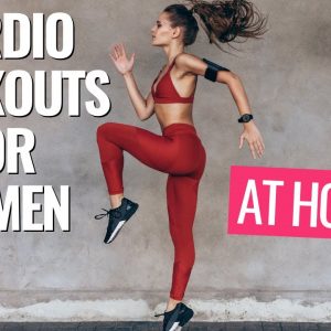 AT HOME Cardio Workout for Women To Lose Weight