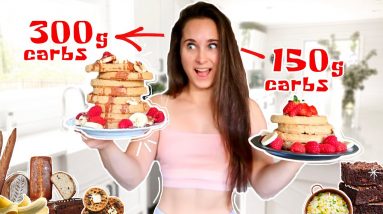 I tried DOUBLING my CARB INTAKE for 1 Week 😱 **BEFORE & AFTER** | High Carb vs. Low Carb