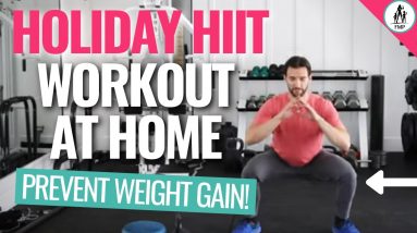 Holiday HIIT Circuit Workout At Home "The 25-15-10 Workout"