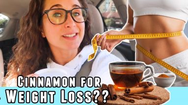 This One EASY Trick Helps You BURN MORE FAT?? | Trying CINNAMON to Regulate Appetite & Blood Sugar
