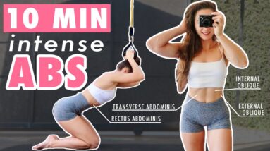 10 Minute COMPLETE AB WORKOUT to REPLACE ALL AB WORKOUTS // Gym & Home Versions