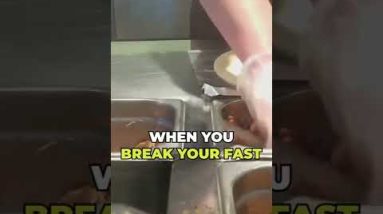 The CORRECT Way to Break a Fast (in 25 seconds) #shorts