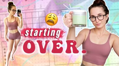 I don't know how to LISTEN to MY BODY 😫 I feel like I'm STARTING OVER // Project Comeback Week 3