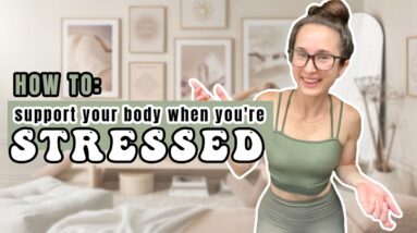 TOP TIPS to DE-STRESS | promote parasympathetic activation + support your adrenals