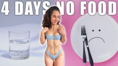 I Did a 4 DAY WATER FAST // Results + What I learned + Mindset Shifts