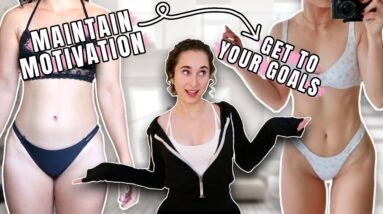 10 TIPS to STAY MOTIVATED on your Fitness Journey | Workout, Eat Healthy, & Lose Weight