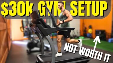 I Built my Dream Gym and Podcast Studio (See my Workout Setup)