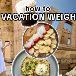How to AVOID Vacation WEIGHT GAIN // Gluten free + Healthy Travel Vlog