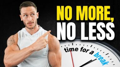 The Literal Best Rest Period Length to Build Muscle (start this today)