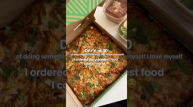 Sometimes self love is a salad; other times it’s a pizza 🍕 | Self Love Challenge Day 6