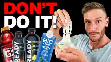 Study Confirms Carbohydrates DO NOT Perform Better than Pure Water Pre-Workout