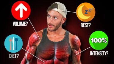 How to Build Muscle Quicker in 2025 (Volume vs Rest vs Muscle Group)