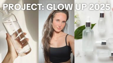 Project Glow Up 2025 | how I'm TRANSFORMING my skin, hair, and body in 2025