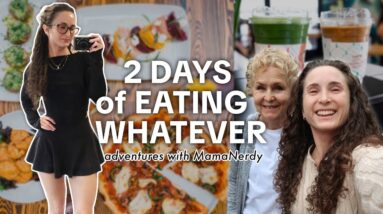 BALANCED EATING VLOG | MamaNerdy Adventures