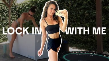 LOCK IN WITH ME | 5 Steps to Get On Track with your Fitness Goals