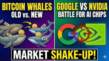 Bitcoin Old Whales Vs New Ones! Google Going After Nvidia! Terwaulf News! Plus More!