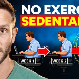 This Makes Sedentary People Lose Belly Fat (without exercise)
