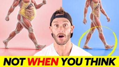 The Best Time to Walk to Stop Visceral Fat is NOT After a Meal